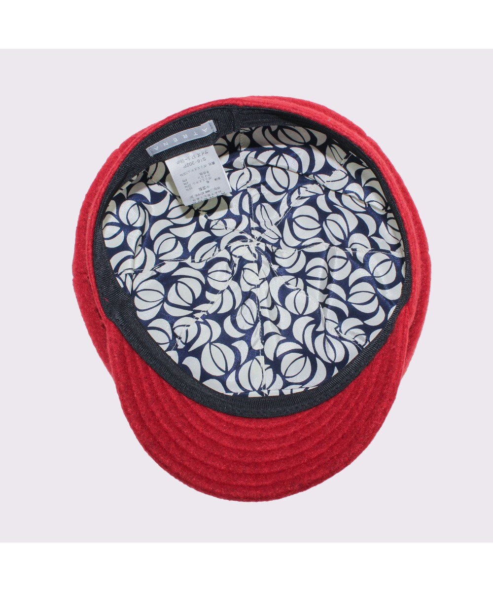 ATRENA 【ふわもこ】ウールフリース キャスケット 