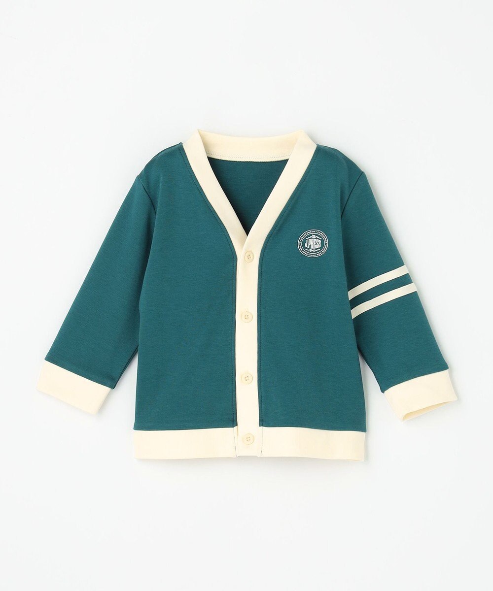 J.PRESS KIDS 【BOX付き】【80-90㎝】スムース 天竺カーディガン&長袖Tシャツ&パンツ セット 