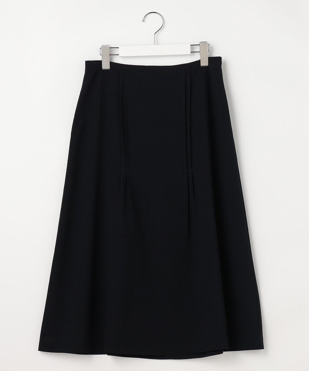 J.PRESS LADIES S シアーブロックチェック フレア スカート 