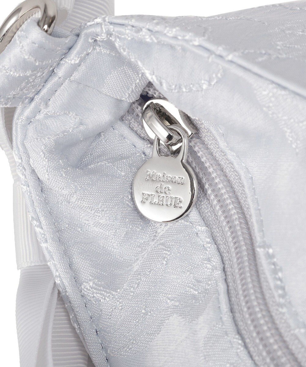 Maison de FLEUR ブルーマニアボリュームリボン２ＷａｙトートＳバッグ 