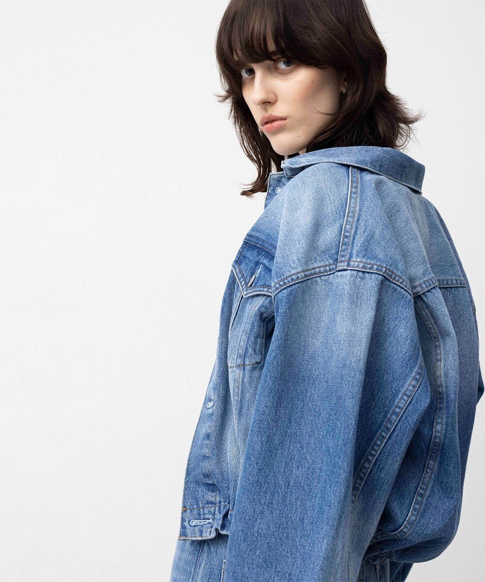 NAVE 【Nave　セットアップ可/洗える】14ozデニム ブルゾン 