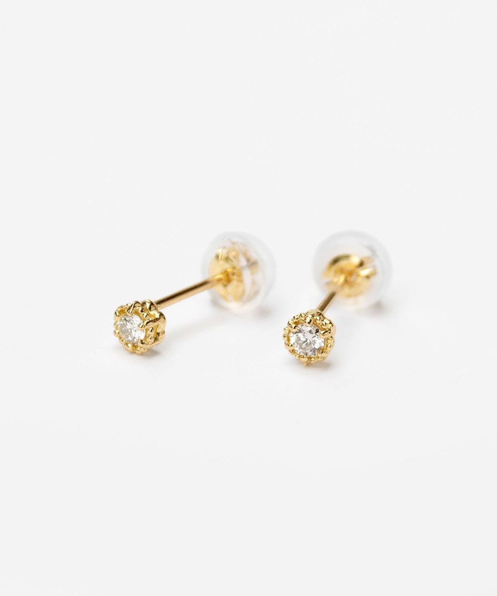 TOCCA 【WEB限定】FLORA K18 DIAMOND  K18 PIERCED EARRINGS K18 ダイヤモンド ピアス 