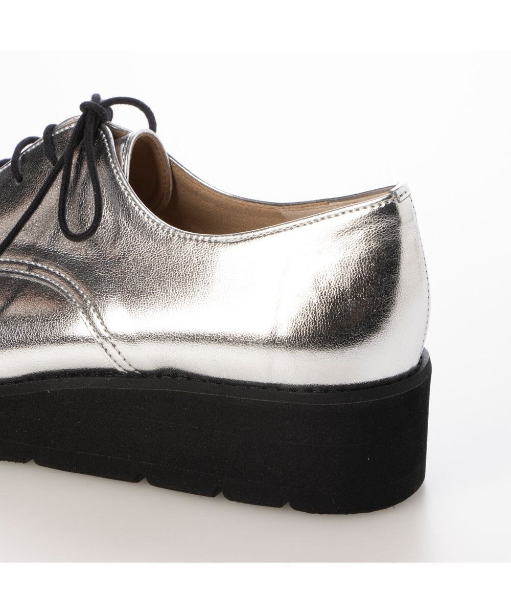 MODE ET JACOMO <carino>【レイン対応】レースアッププラットフォーム 