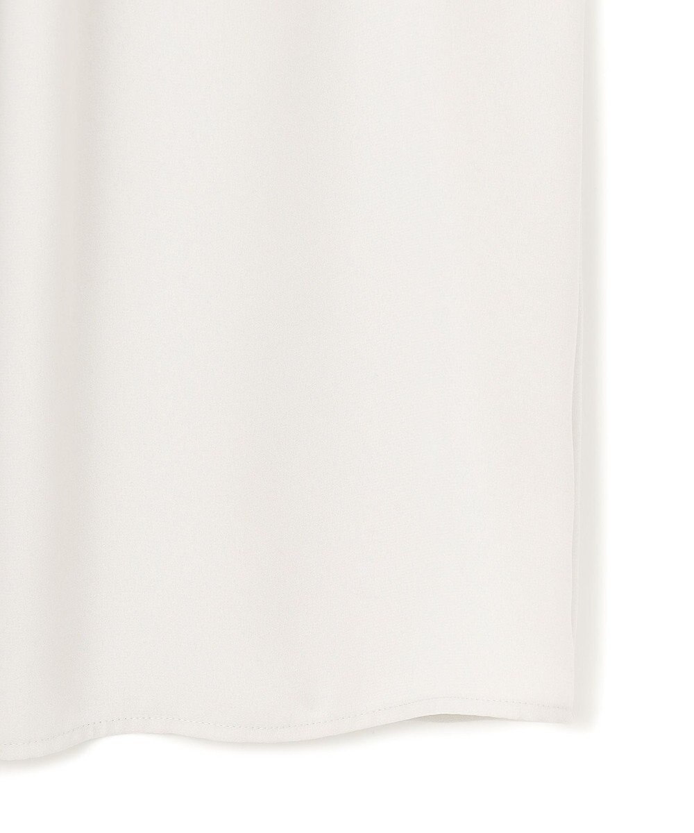 23区 L ライトバックサテンアムンゼン ギャザーブラウス 