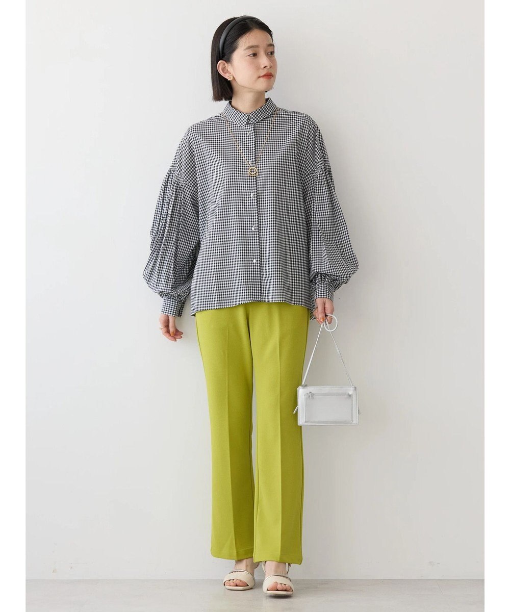 AMERICAN HOLIC 美・美・美ポンチジョーゼットフレアパンツ 