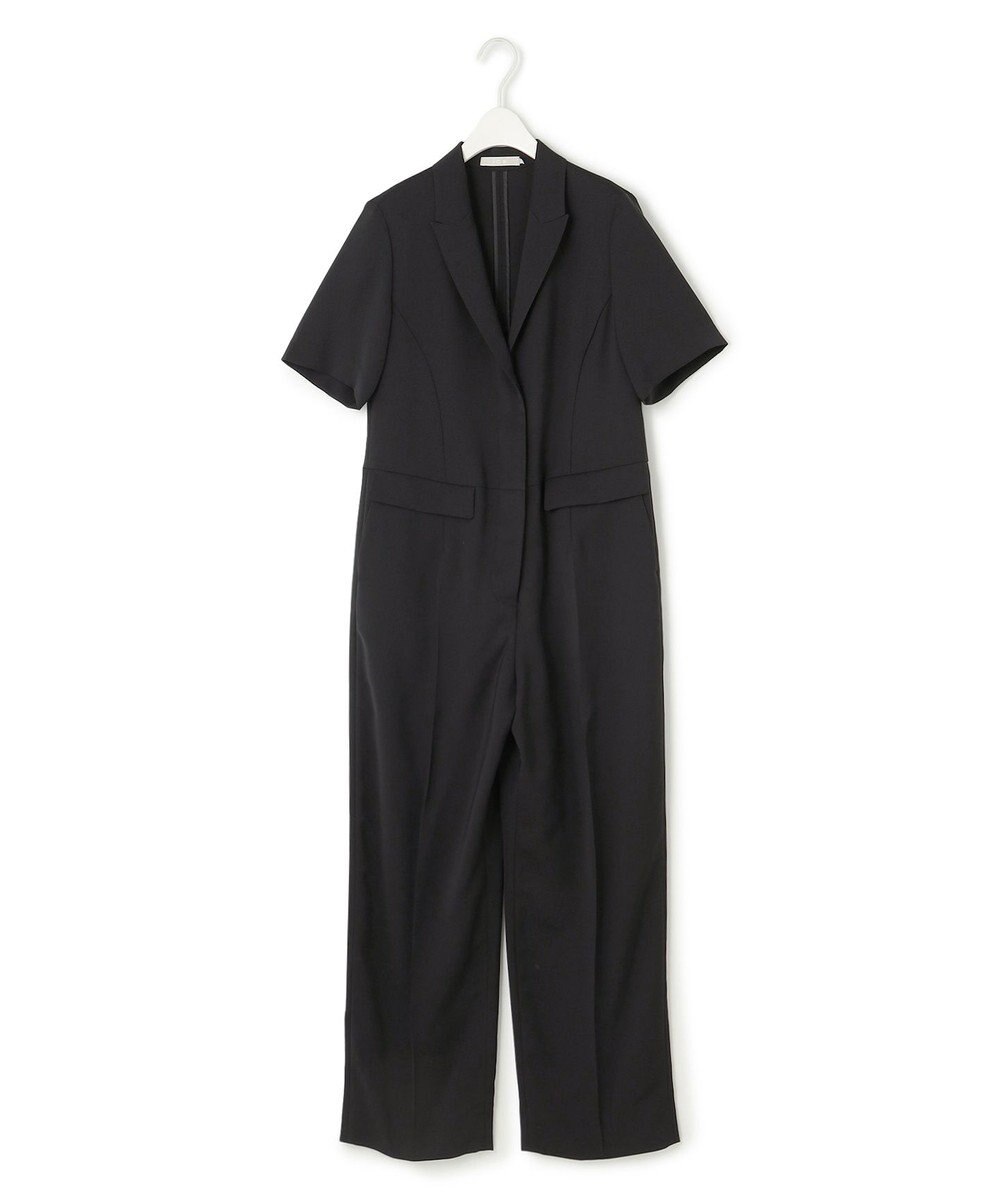 ICB L 【接触冷感・UVケア・吸水速乾・防シワ・洗える】 ドレープツイル オールインワン 