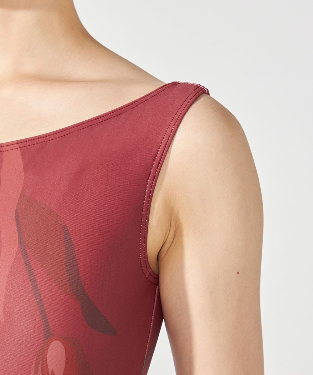 Chacott ノースリーブレオタード 