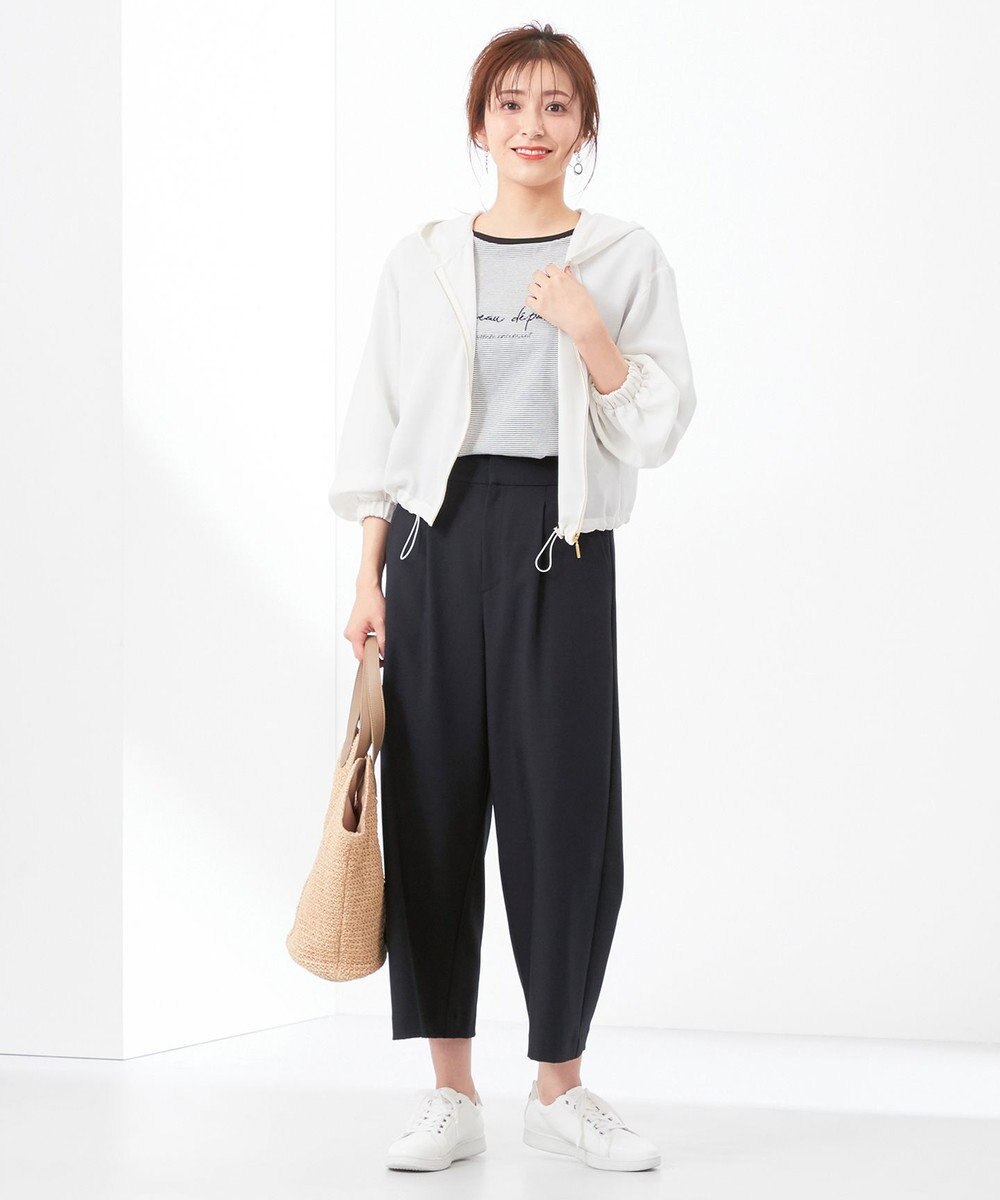 ANY SIS ロゴ刺繍 カットソー 