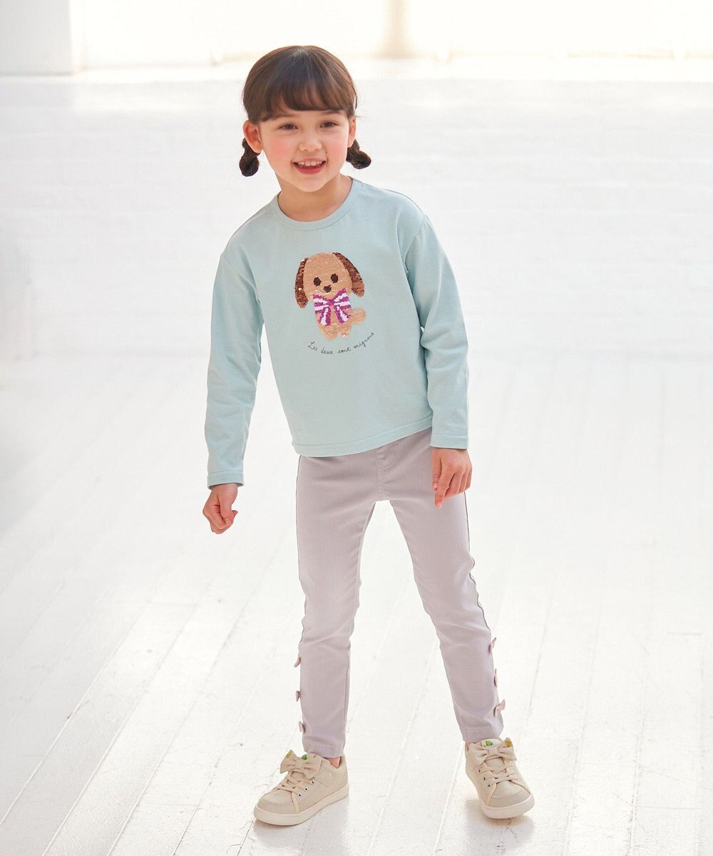 ANY KIDS ミラクルスパンコール 長袖 Ｔシャツ 