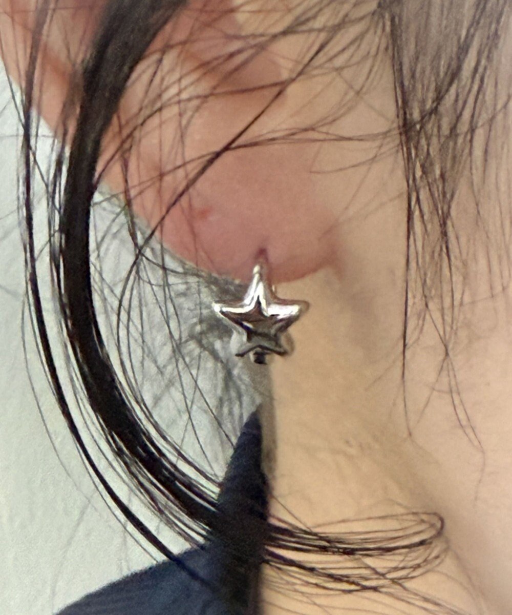 WEGO L2Pモチーフフープピアス 