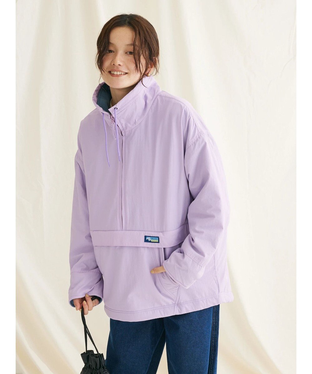 CRAFT STANDARD BOUTIQUE ナイロン×裏フリースアノラックブルゾンＬ／Ｓ 