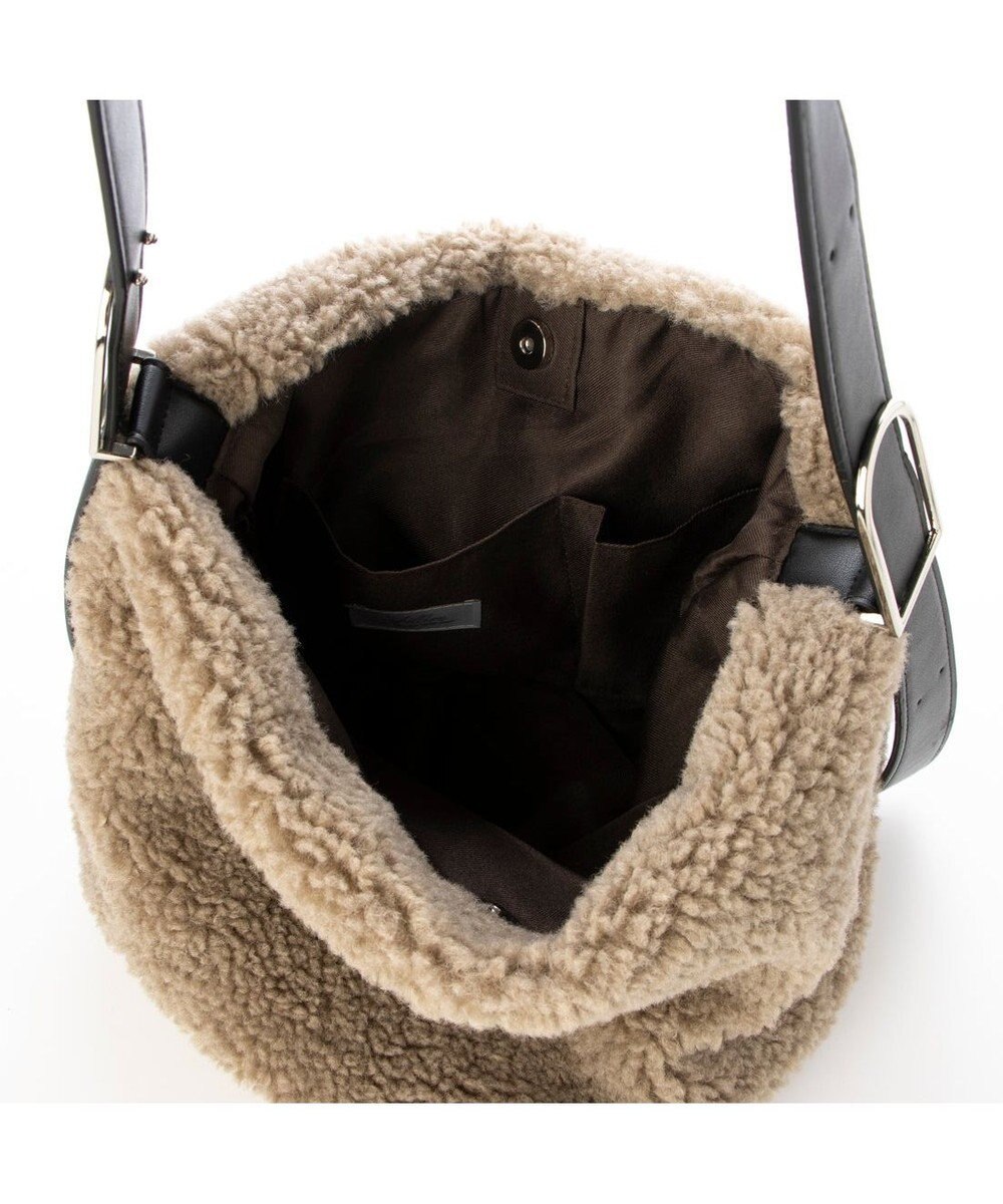 UNBILLION カシュカシュ cachecache / フリーハンドルボアショルダーバッグ 