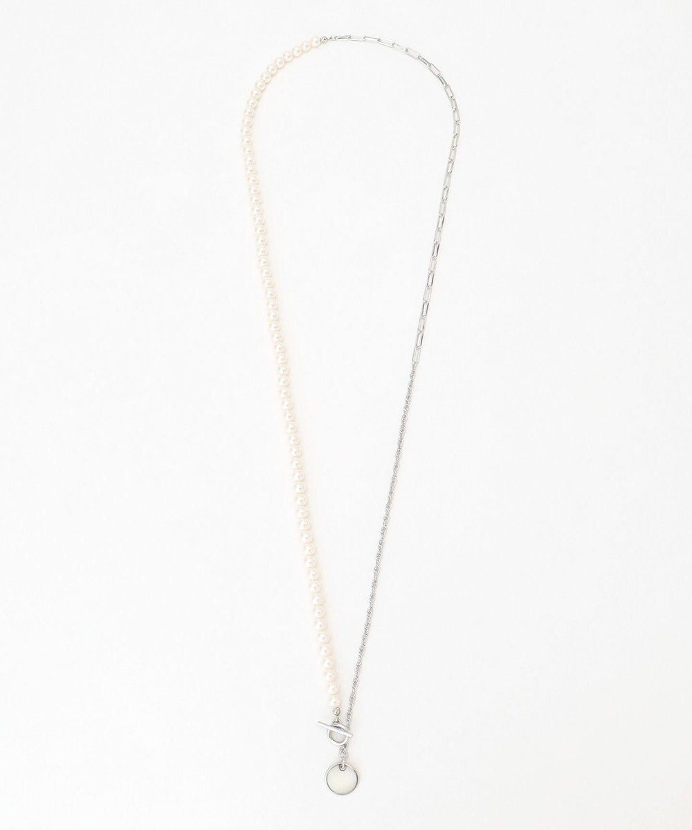 J.PRESS YORK STREET 【WOMEN】パールチェーン 2WAYネックレス 