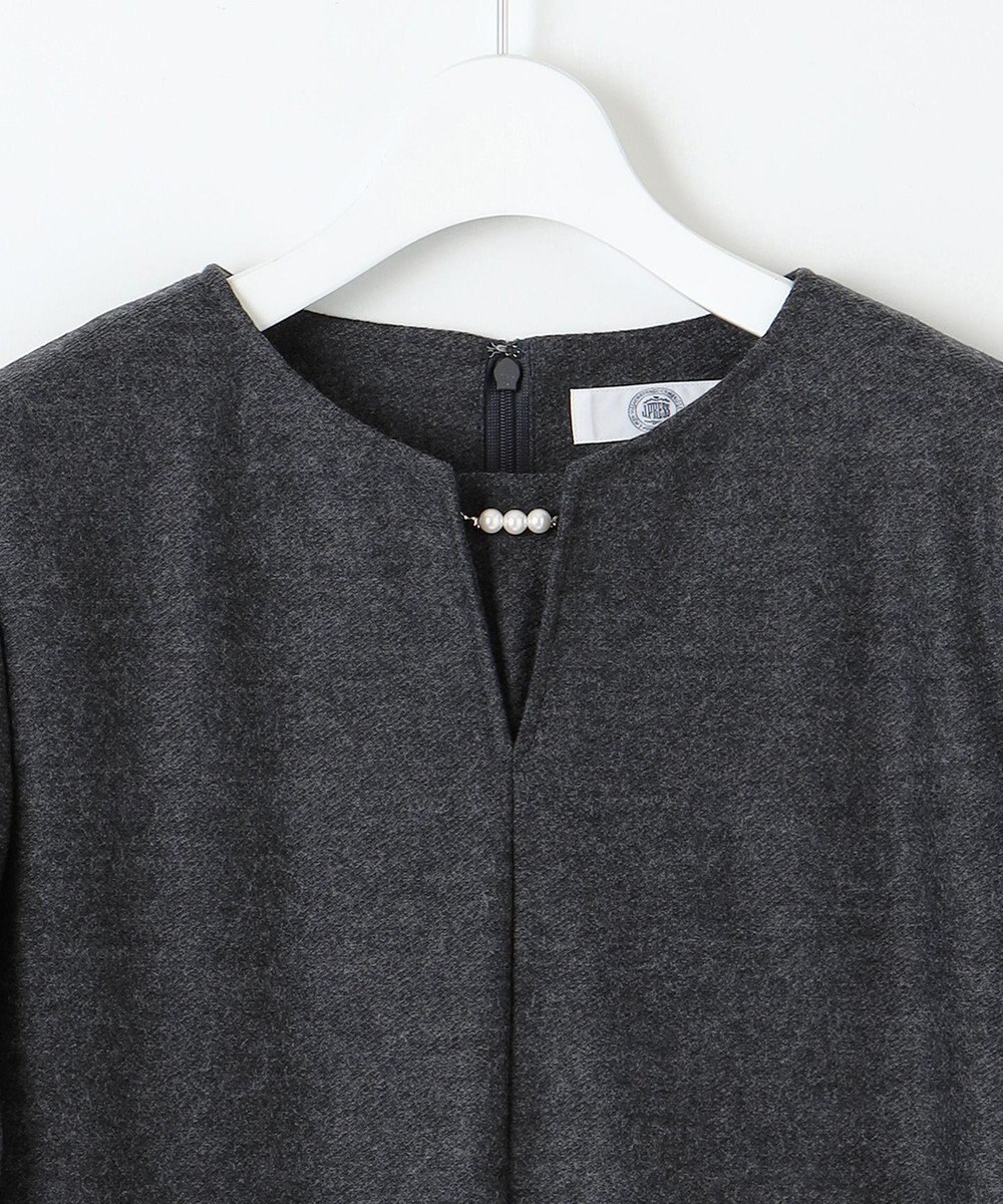 J.PRESS LADIES S 【セットアップ対応】コンパクトジャージー ワンピース 