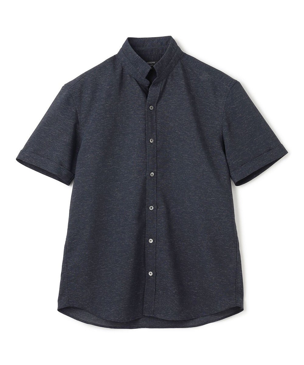 JOSEPH HOMME 新素材【軽量/通気性/清涼感/洗える/ストレッチ】レノクロスストレッチ　ウィングカラー半袖シャツ 