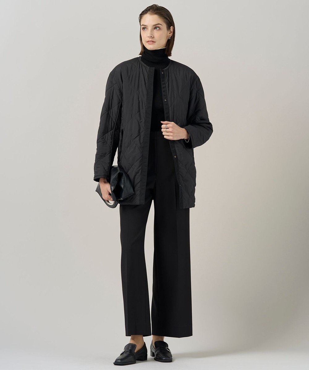 ICB L 【リバーシブル着用可能】 リバーシブルキルト ミドル丈コート 