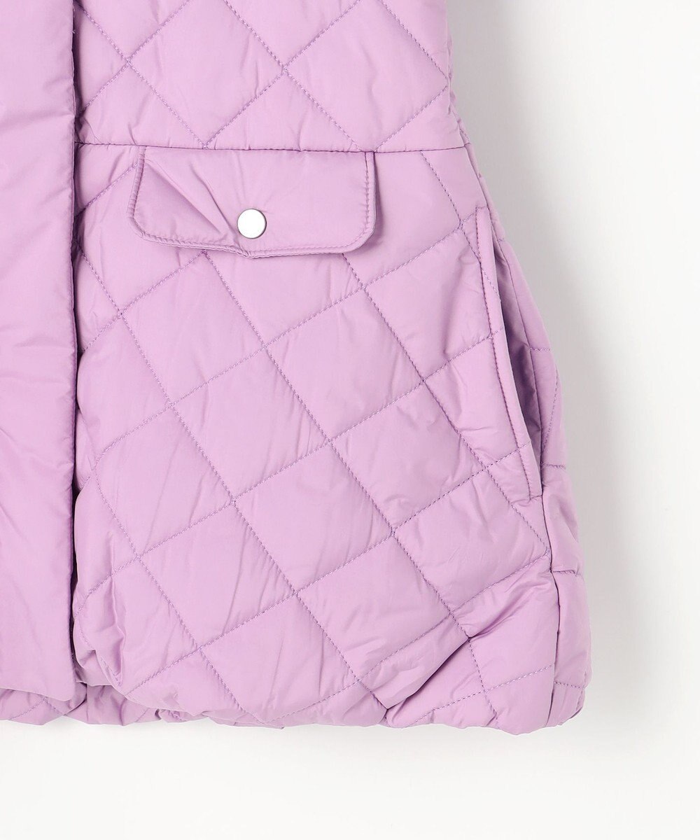 組曲 KIDS 【150-170㎝】マフラー付き中綿キルト アウター 