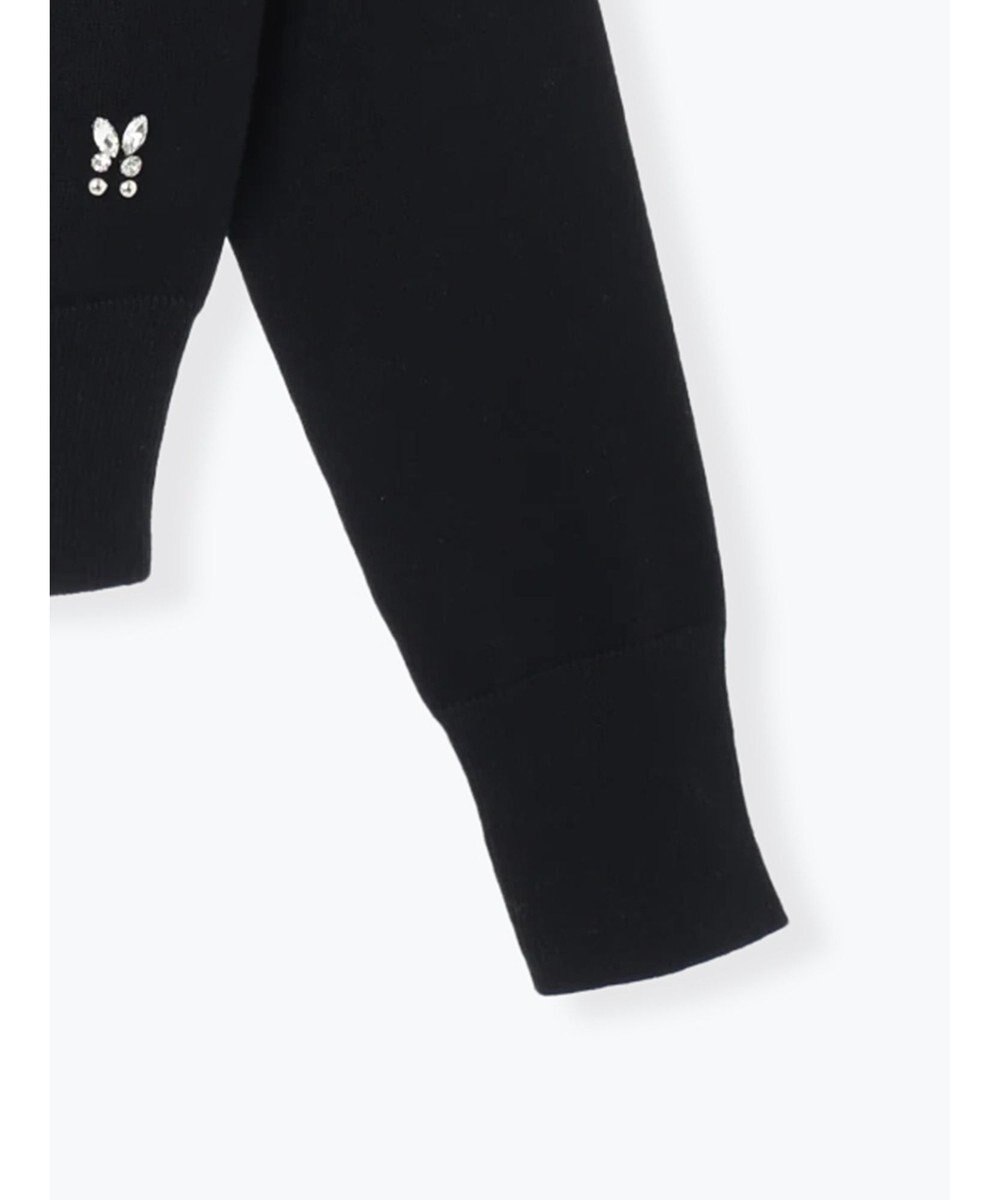 Te chichi ビジューニットコンパクトカーディガン 