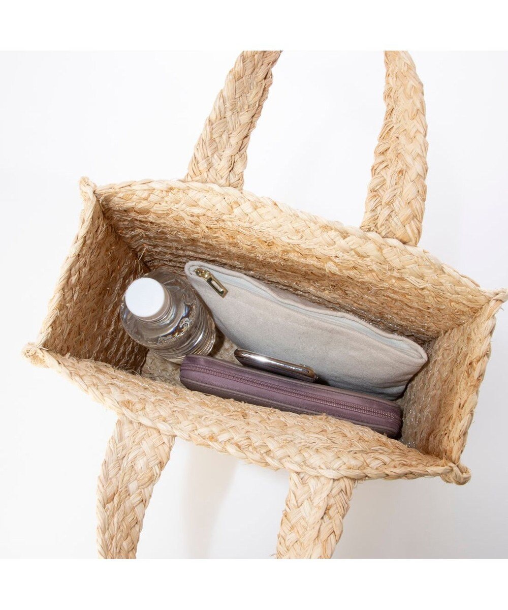 UNBILLION カカトゥ kakatoo / ラフィアスクエアトートバッグ 