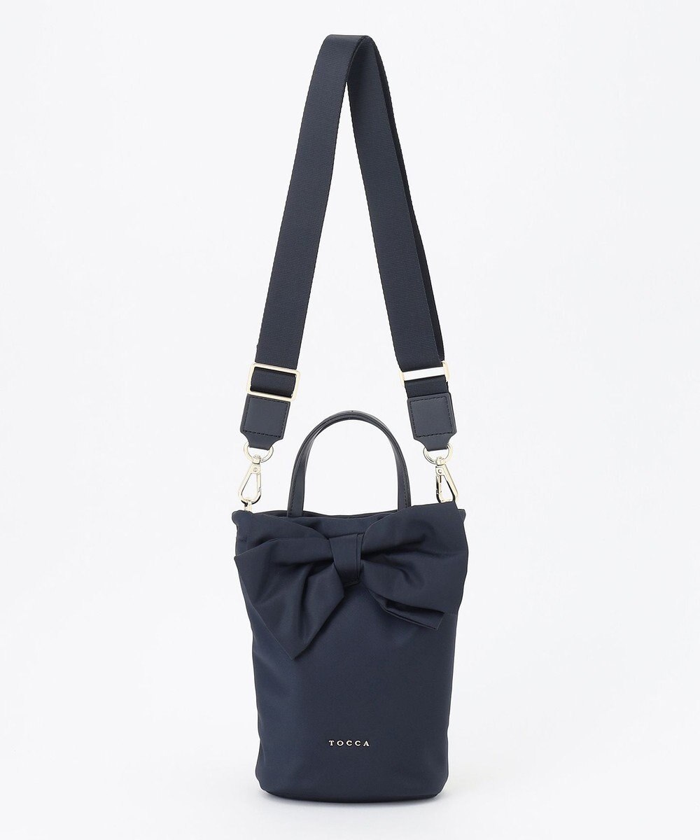 TOCCA 【泉里香さん着用】RIBBON KNOT NYLON MULTI BAG ナイロンマルチバッグ 