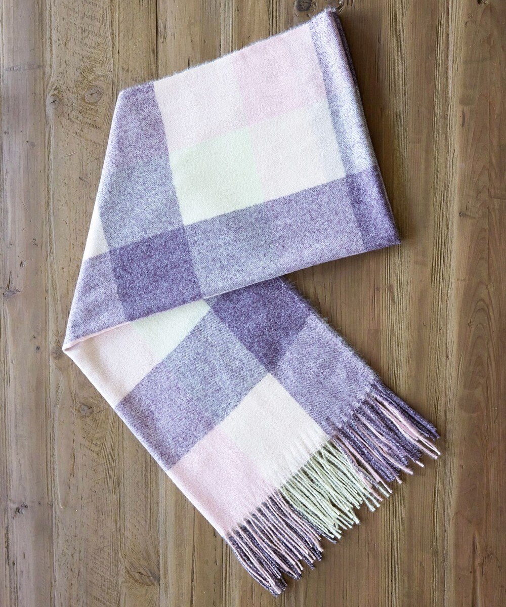 Tiaclasse 大判チェックマフラー 