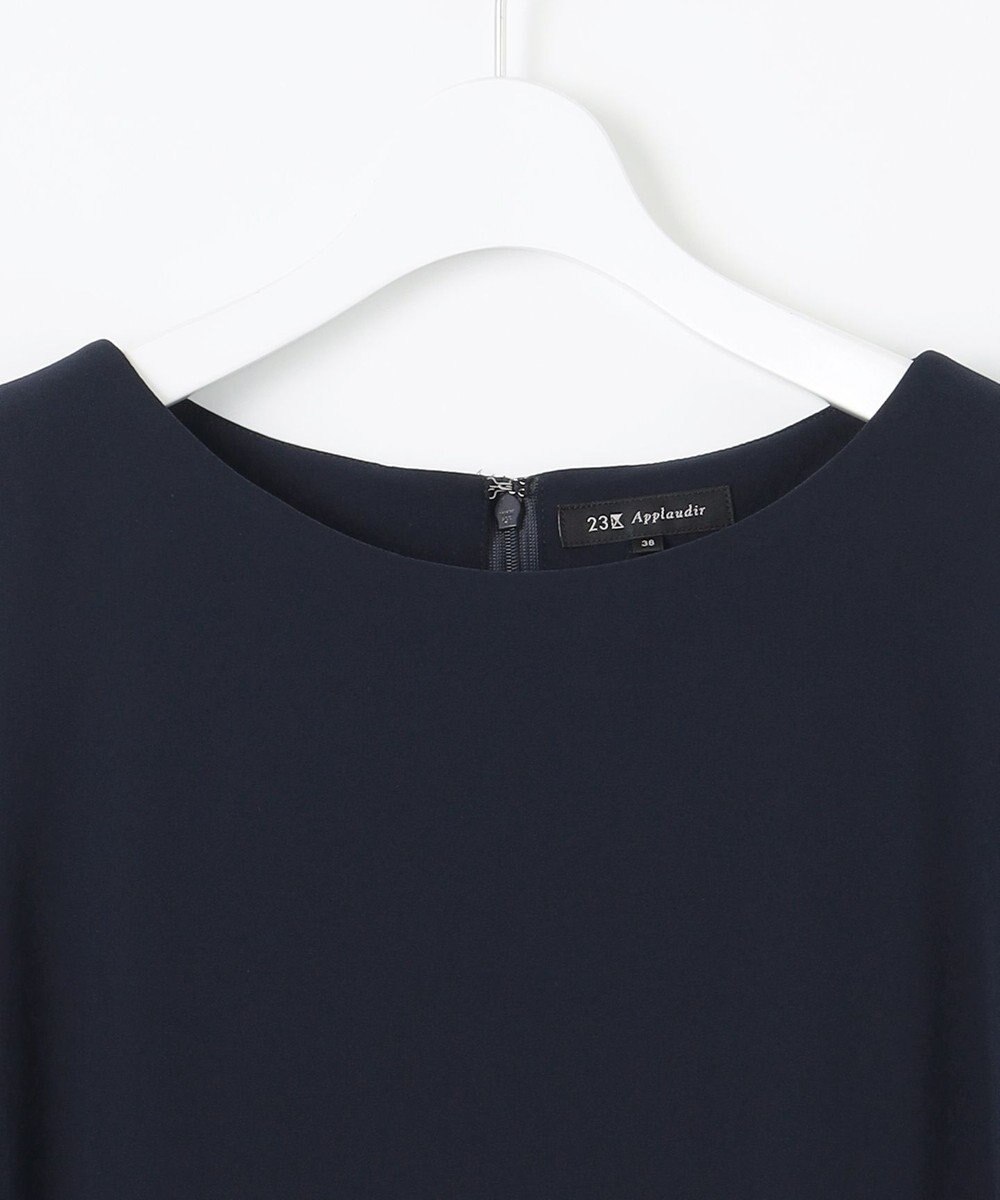 23区 【APPLAUDIR】クリスタルフラワーコンビ ドレス 