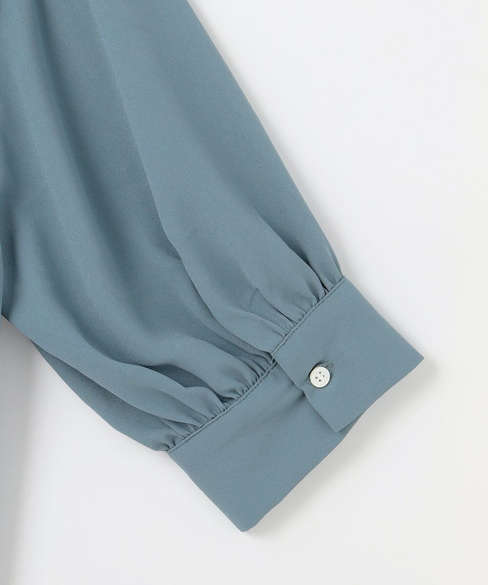 ANY L 【洗濯機可】バックプリーツシャツ 