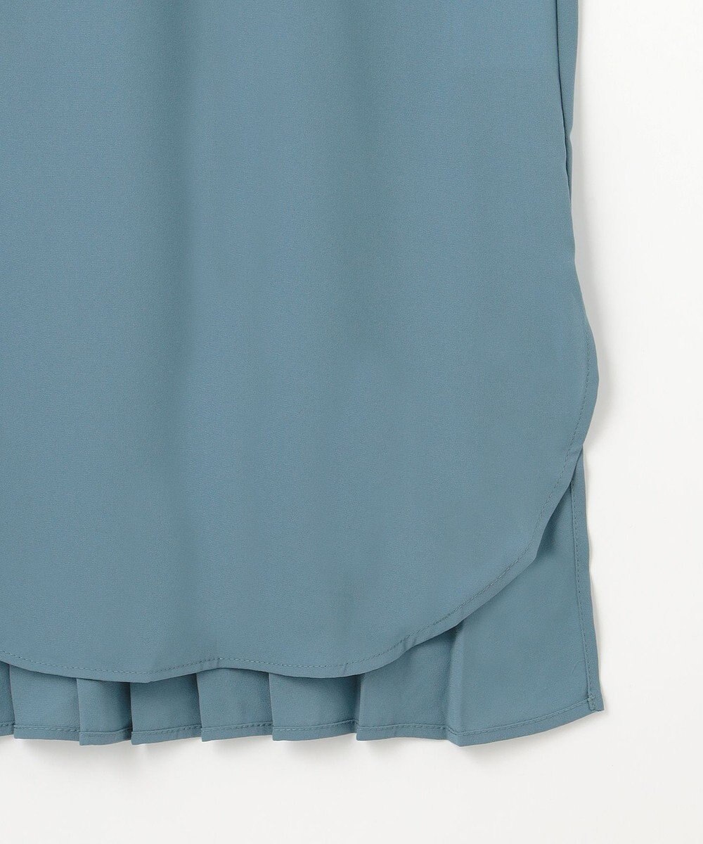 ANY L 【洗濯機可】バックプリーツシャツ 