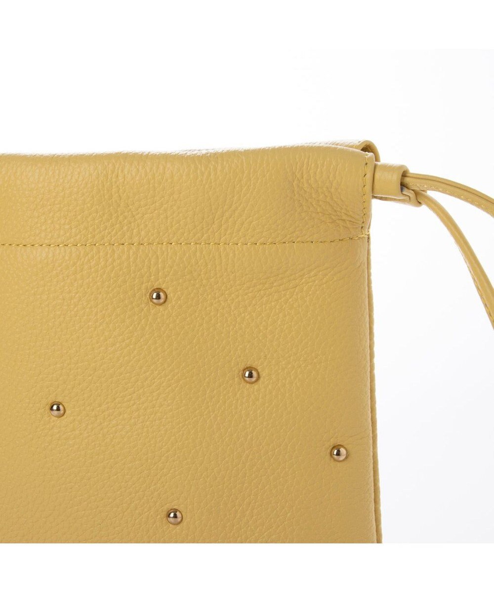 UNBILLION ペルケ perche / 牛革スタッズ・パラコード2wayドロストショルダー 