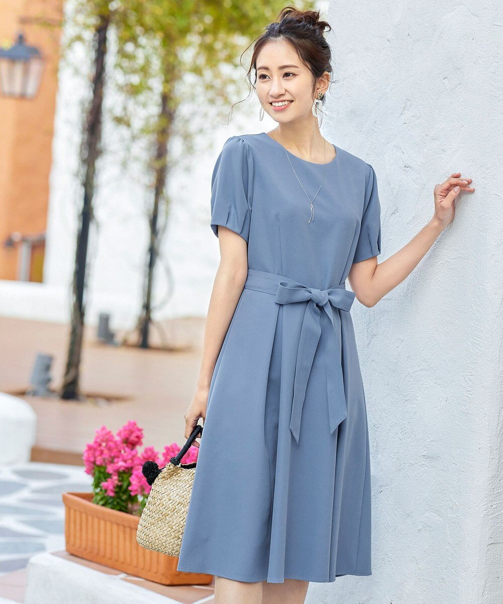 洗える 大人可愛いタックパフ袖ワンピース Tiaclasse ファッション通販 公式通販 オンワード クローゼット 洗える 大人可愛いタックパフ袖ワンピース Tiaclasse ファッション通販 公式通販 オンワード クローゼット