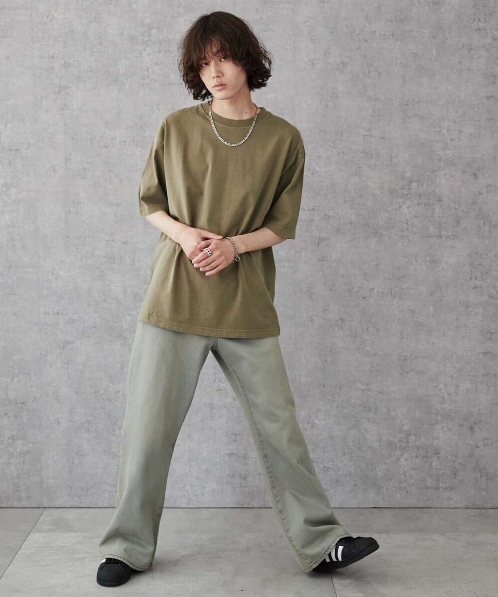 WEGO 【ユニセックス着用ITEM/綿100%/XSSMLサイズ展開】リラックスフィットコットンT 