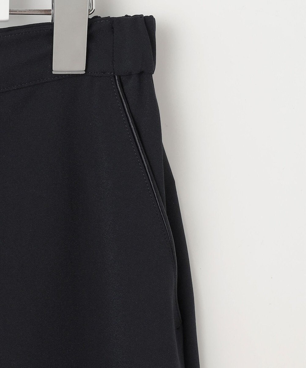 J.PRESS LADIES L 【洗える・吸水速乾・接触冷感・セットアップ対応】Light ジョーゼット ワイド パンツ 