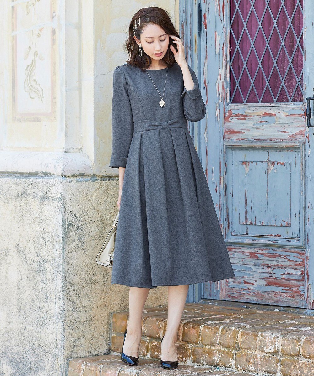 洗える スタイルアップも叶うリボンモチーフワンピース Tiaclasse ファッション通販 公式通販 オンワード クローゼット 洗える スタイルアップも叶うリボンモチーフワンピース Tiaclasse ファッション通販 公式通販 オンワード クローゼット