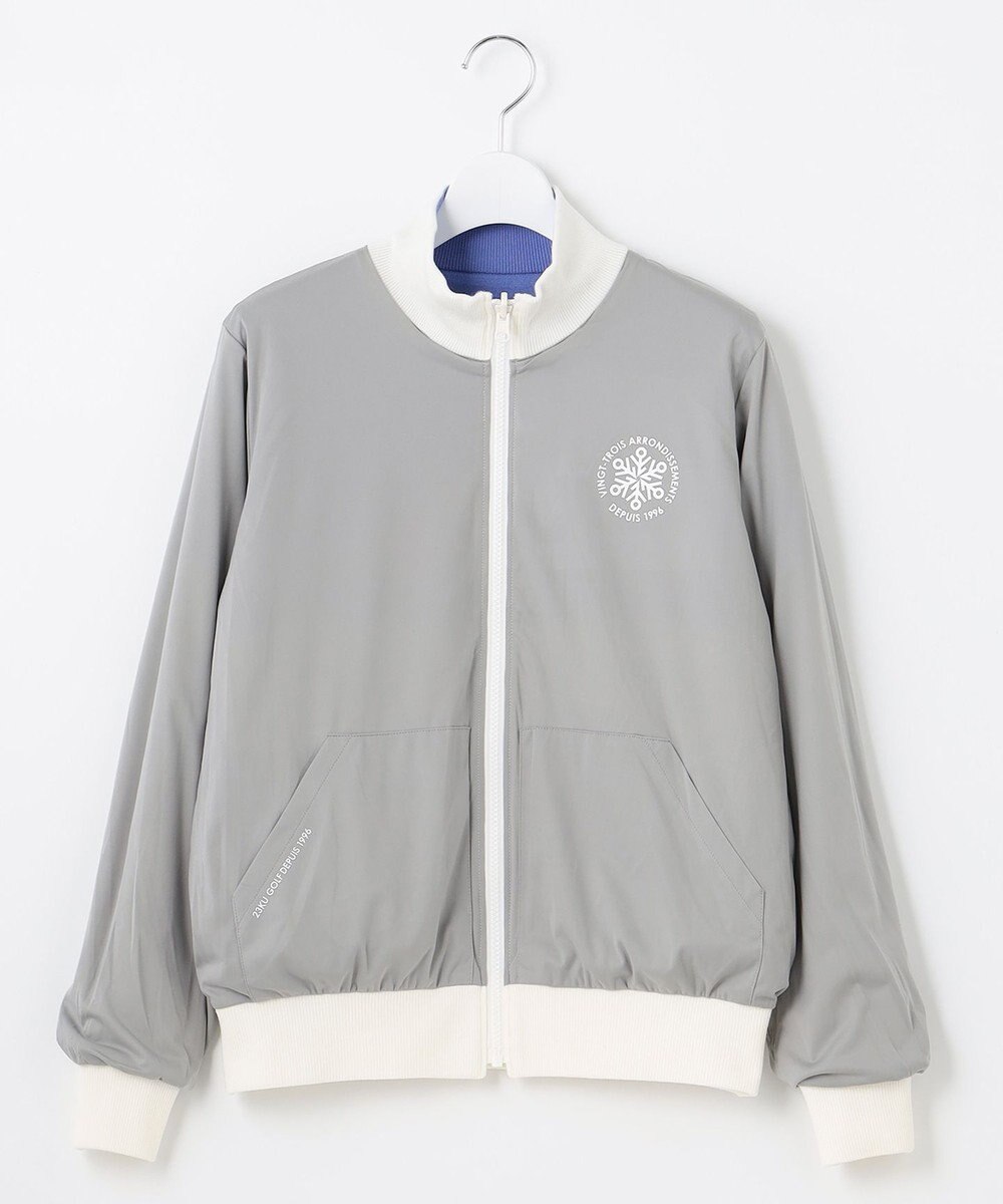 23区GOLF 【WOMEN】【リバーシブル】ノルディック柄　リバーシブル ブルゾン 