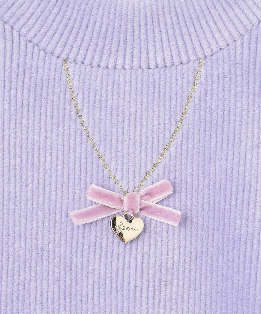 ANY KIDS ハイネック長袖カットソー 