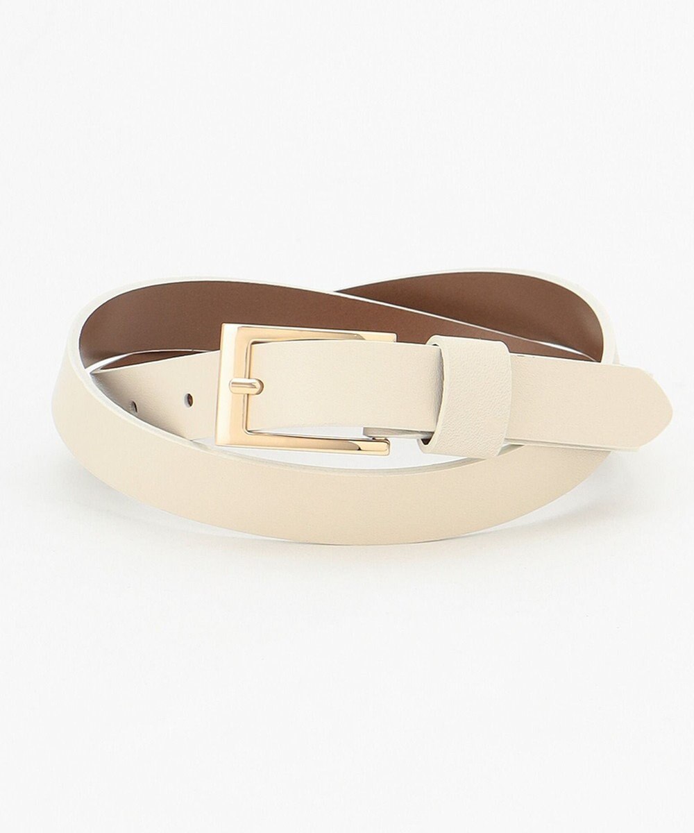 23区 スクエアバックル ベルト 