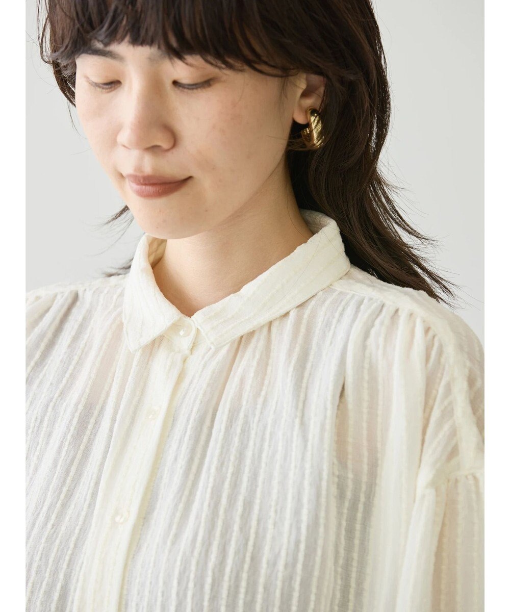 AMERICAN HOLIC ドビーストライプシャツ 