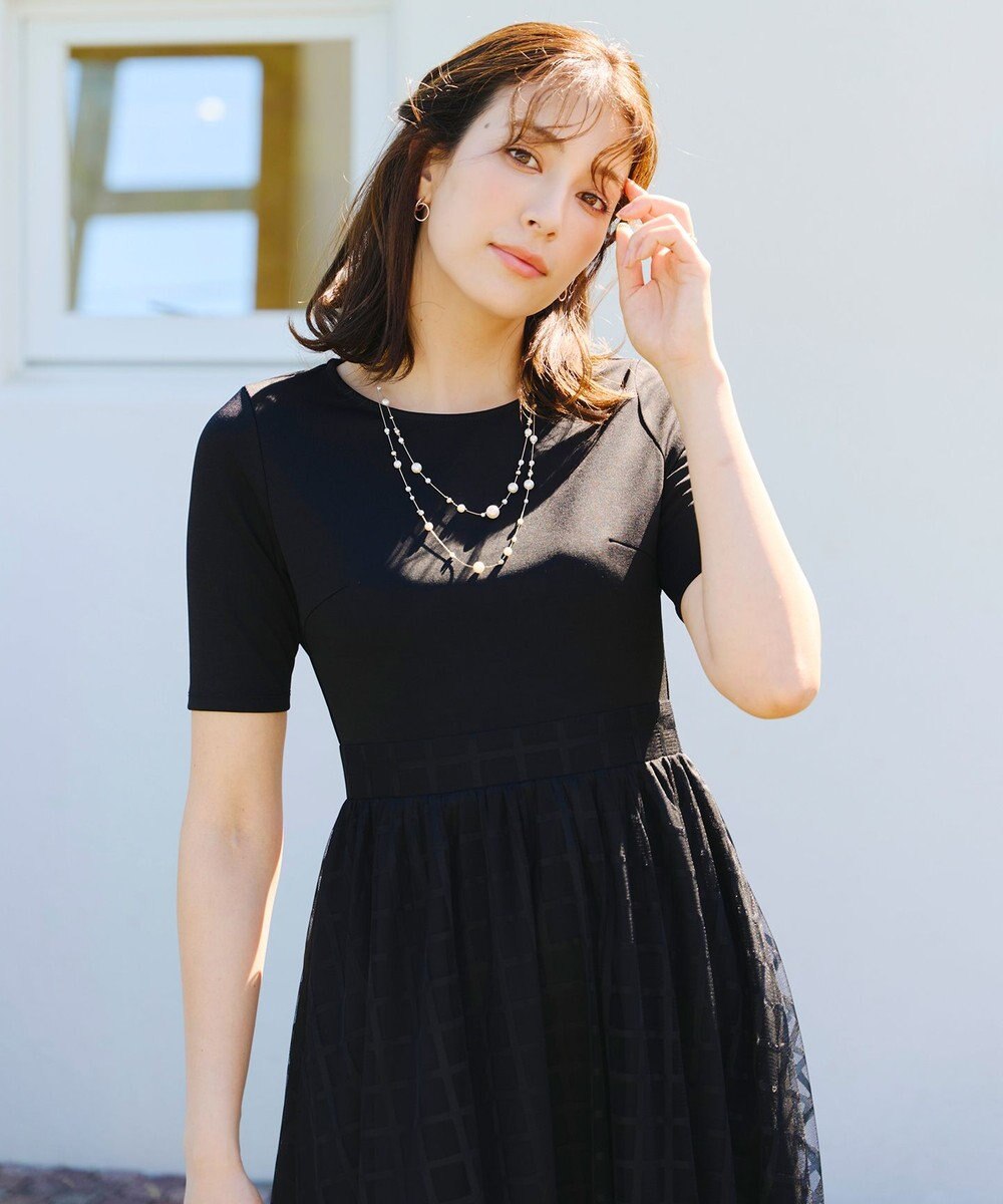 Tiaclasse パール２連ネックレス 