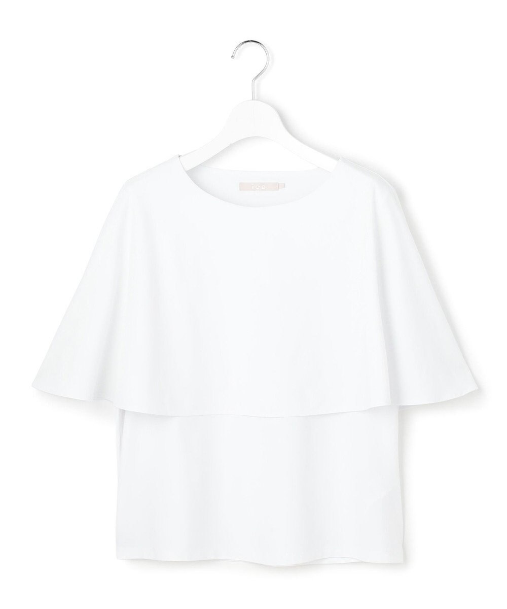 ICB 【WEB限定カラーあり】マットスキューバ ケープデザインカットソー 