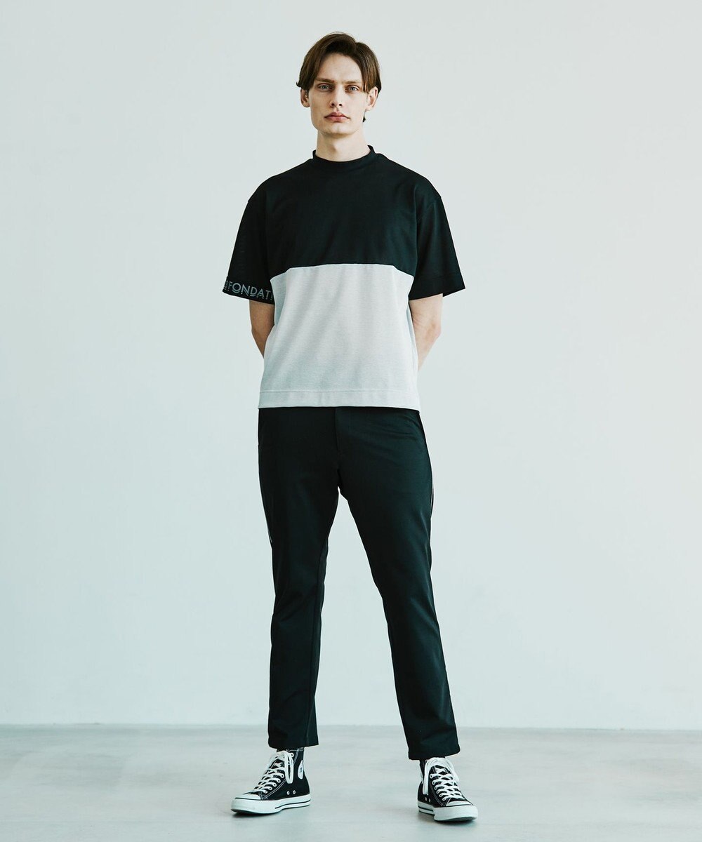 23区GOLF 【MEN】【23Fondation/WEB&一部店舗限定】カルゼジャージー テーパードパンツ 