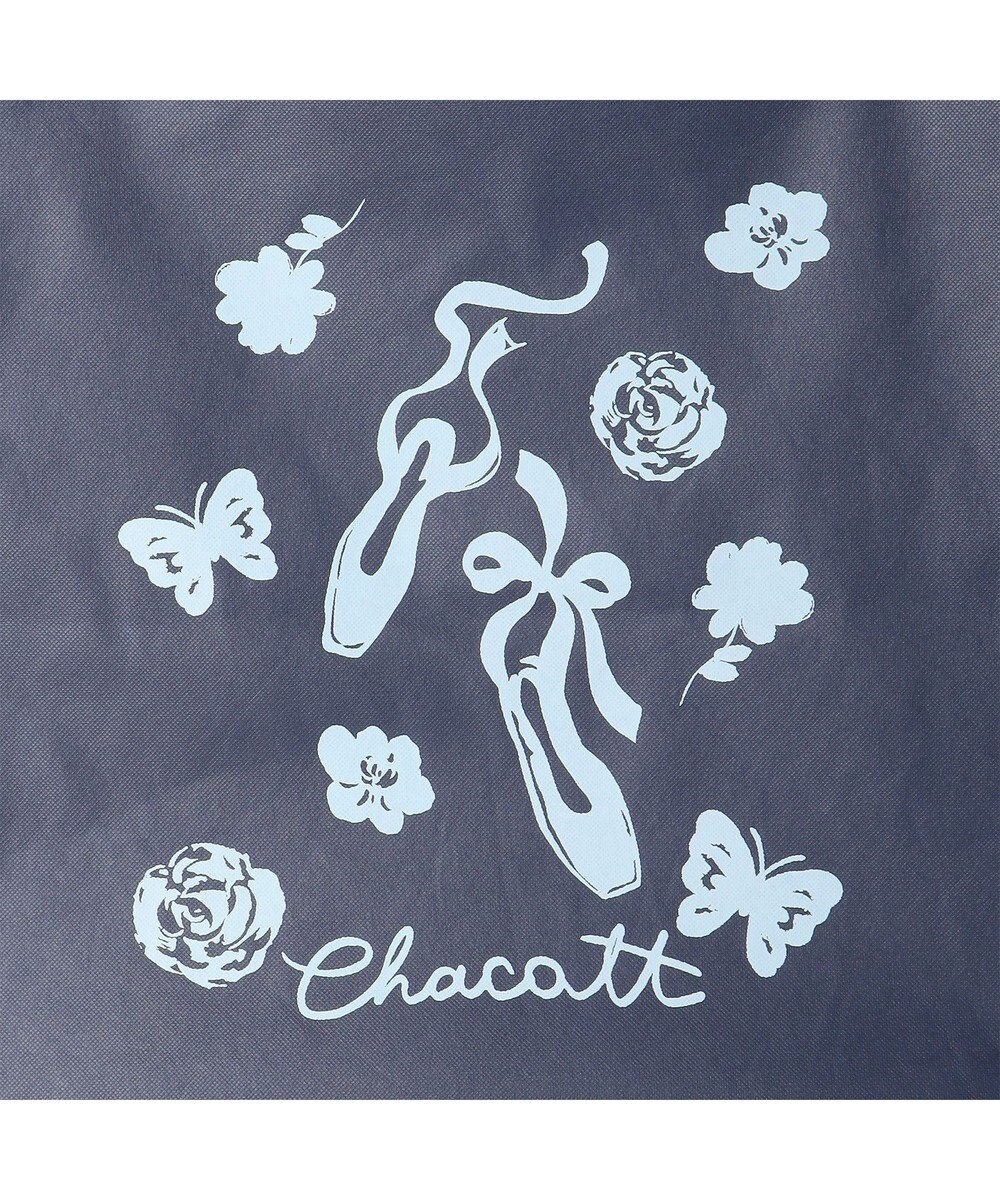 Chacott フラワー不織布バッグL 