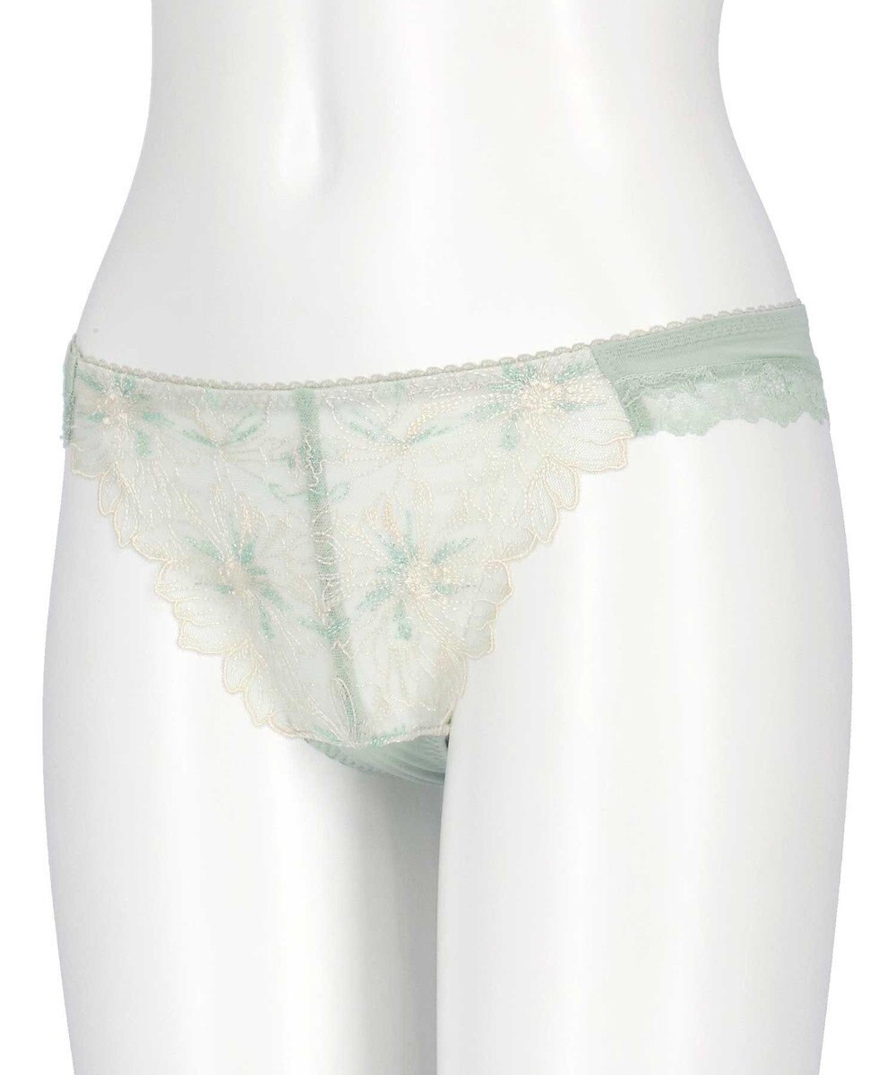 AMPHI Ｔバックショーツ 【Hold Day Bra ホールドデイブラ】 BBJ304とペア くいこみにくい・アウターにひびきにくい(後ろ裾) ソング ショーツ PBJ504 アンフィ／ワコール 