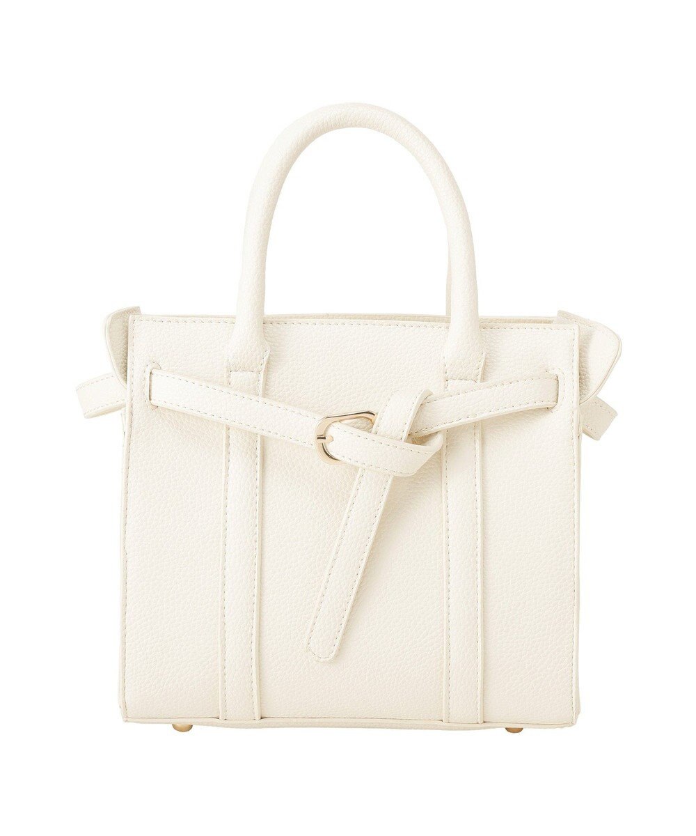 YECCA VECCA 2wayベルトデザインハンドバッグ 