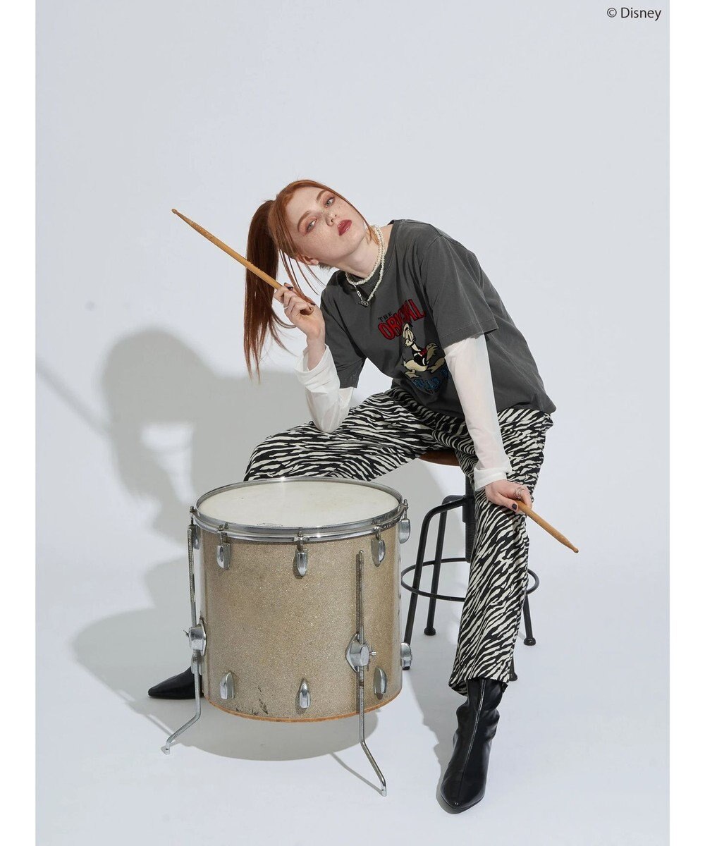 AMERICAN HOLIC フロッキーＰｔフェード加工Ｔ／Ｄｏｎａｌｄ 