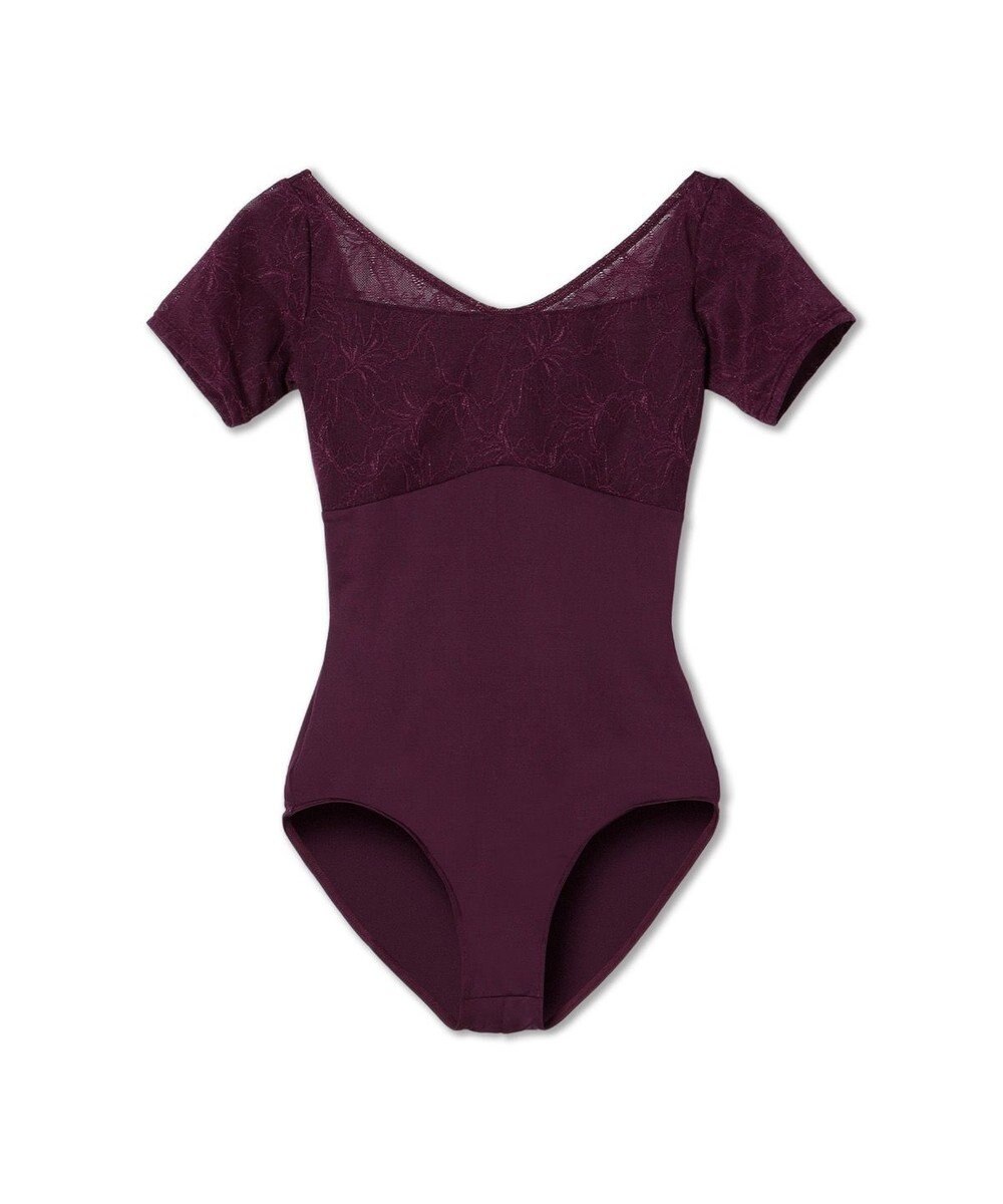 Chacott ハーフスリーブレオタード 