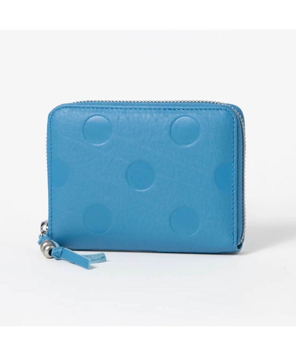 UNBILLION ペルケ perche / ドット型押しラウンドパームフィット財布 