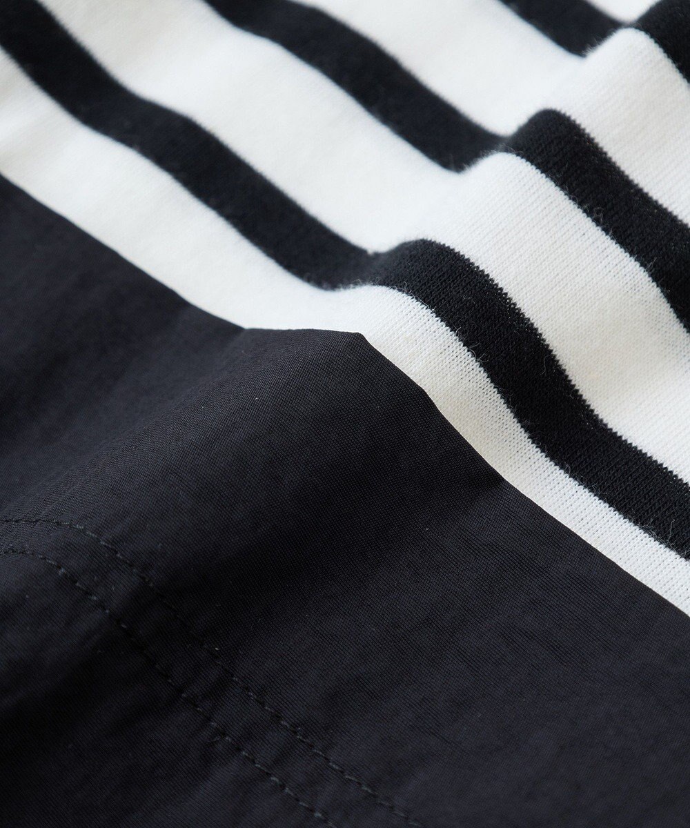 Green Parks ビスチェドッキングドロスト５分袖プルオーバー 