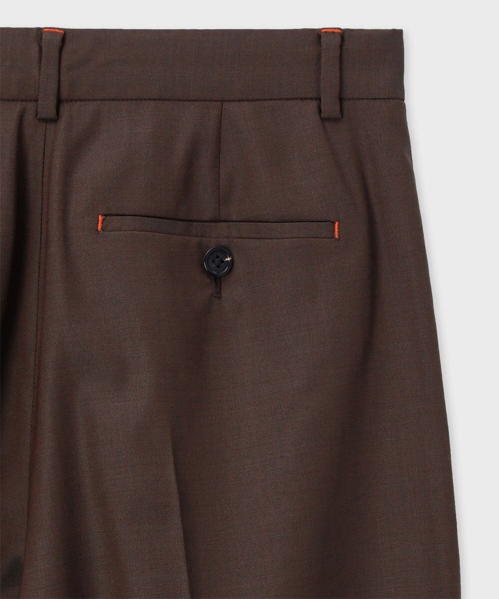 Paul Smith シャンブレーカラー ワイドパンツ 