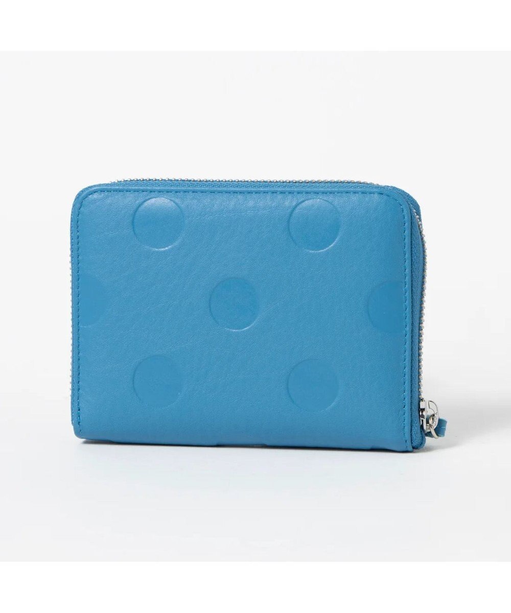 UNBILLION ペルケ perche / ドット型押しラウンドパームフィット財布 