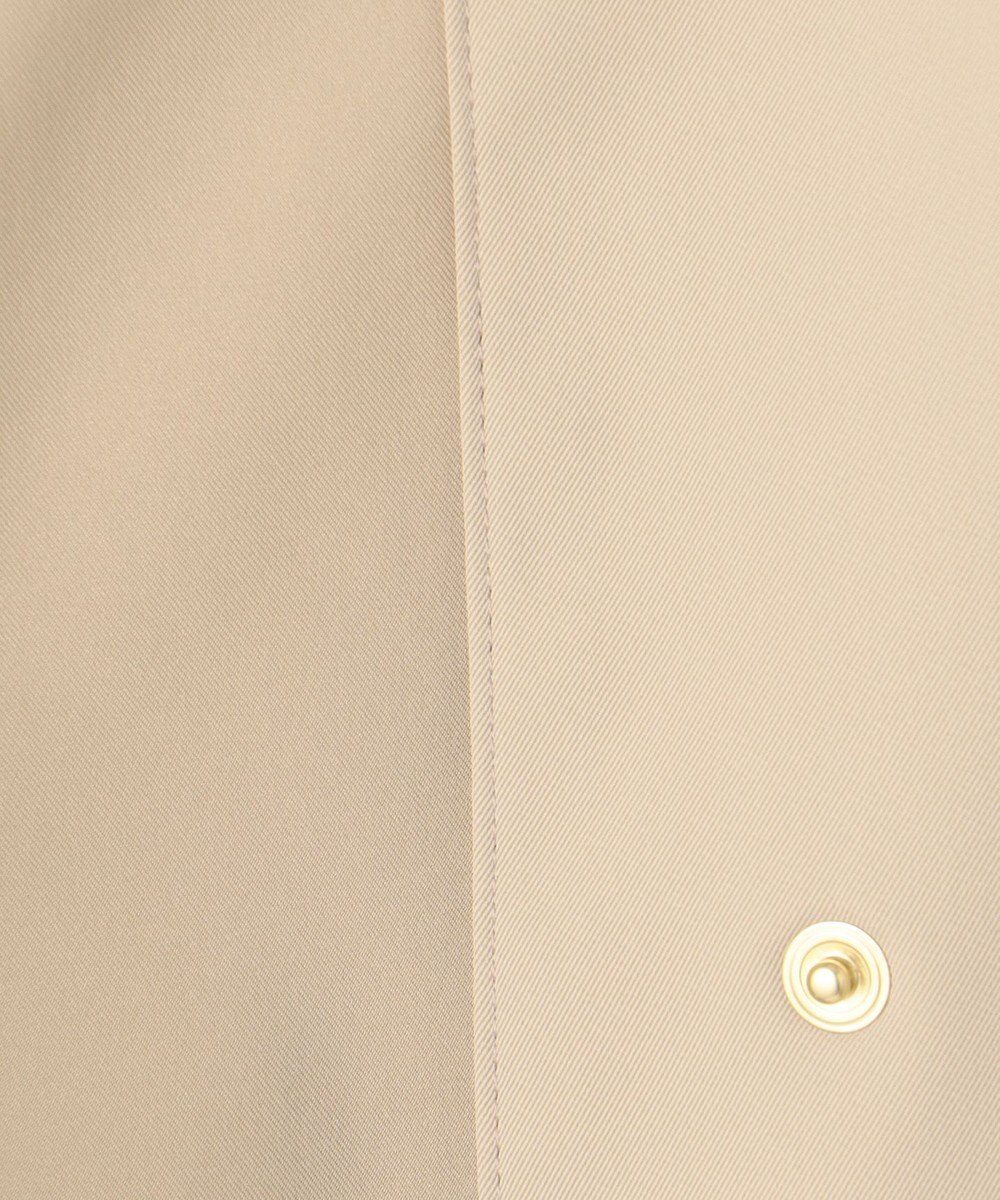 J.PRESS LADIES 【洗える】ソロテックス ドライツイル ノーカラー コート 